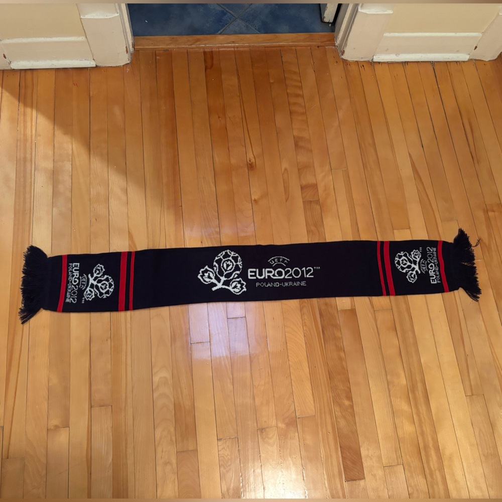 Euro 2012 Poland - Ukraine Soccer Scarf